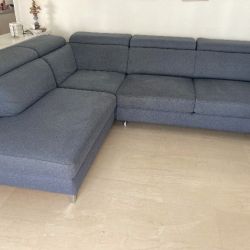 Γωνιακός καναπές με αποθηκευτικό χώρο & κρεβάτι