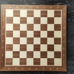 Σκακιέρα τουρνουά ξύλινη καρυδιάς