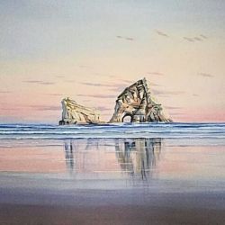 Πίνακας Ζωγραφικής - Εξωτική θάλασσα
