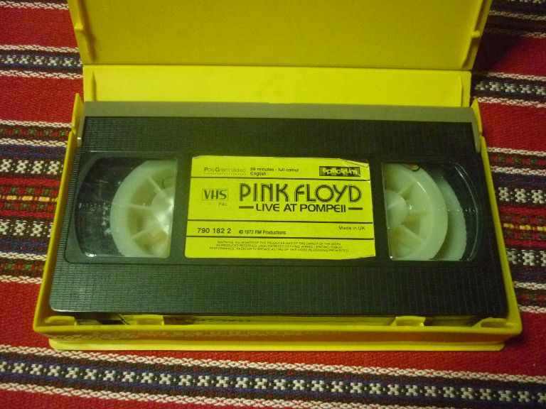 2 Βιντεοκασσέτες VHS DEEP PURPLE & PINK FLOYD
