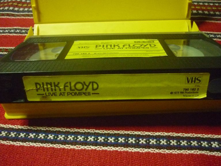 2 Βιντεοκασσέτες VHS DEEP PURPLE & PINK FLOYD