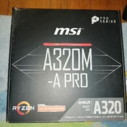 MSI A320M-A Pro Motherboard Micro ATX με AMD AM4 Socket