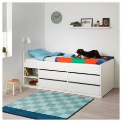Μονό κρεβάτι SKALT IKEA με αποθηκευτικό χώρο