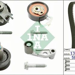 INA Σετ οδοντωτού ιμάντα 530008910 AUDI A2/SEAT Córdoba/VW G