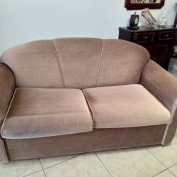 Vintage βελουτε καναπές