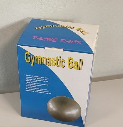 YOGABALL Μπάλα γυμναστικής διαμέτρου 65cm ΜΠΛΕ