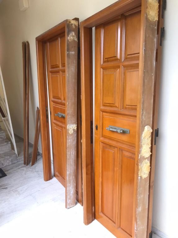 2 πόρτες υλικού δρυς μασίφ