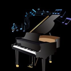 Πιανίστας προσφέρει live μουσικό πρόγραμμα