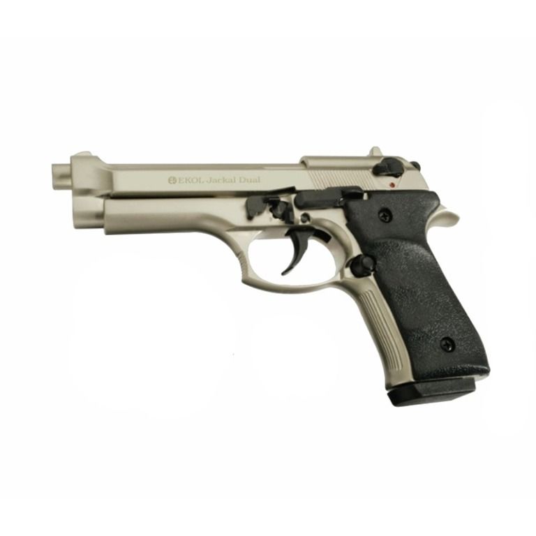 EKOL JACKAL DUAL MAGNUM SATIN 9mm Πιστόλι Starter Pistol