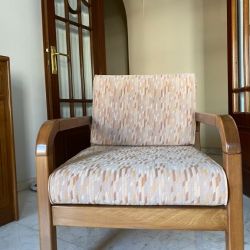 Διθέσιος καναπές και καρέκλα σαλονιού
