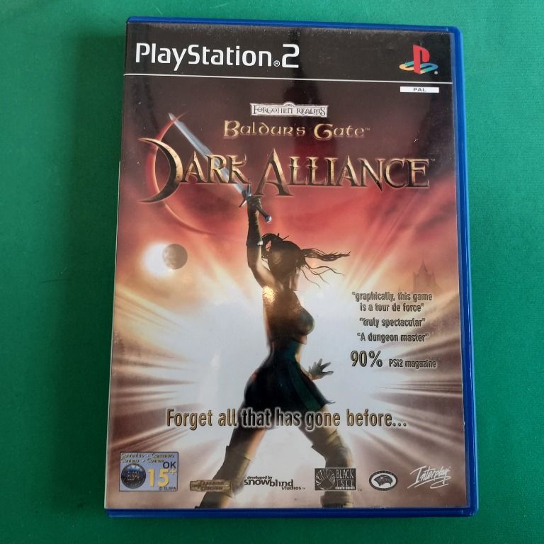 PS2 [PAL] - Baldur's Gate Dark Alliance [CIB] [tested]