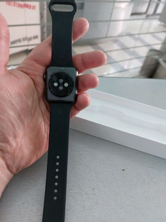Μεταχειρισμενο apple watch 3/ 42mm black άψογο