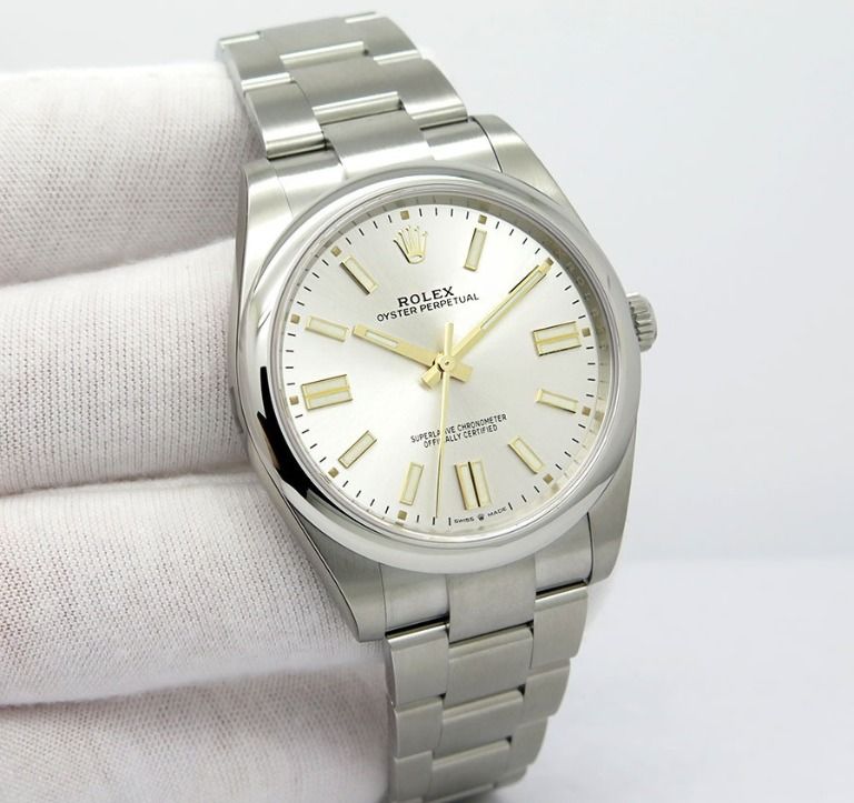 Rolex Replica Α΄ποιοτητας Oyster Perpetual 41mm Silver