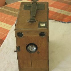 Φωτογραφική μηχανή Ξύλινο κουτί