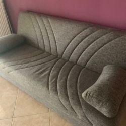 Τριθέσιος καναπές μπαουλοντίβανο