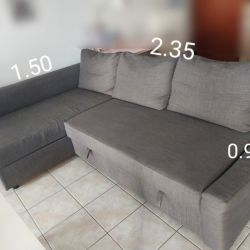 Τριθέσιος Καναπές/ Κρεβάτι