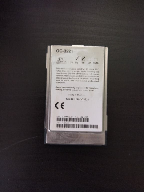 OLICOM - Olicom GoCard Token Ring Adapter OC-3221