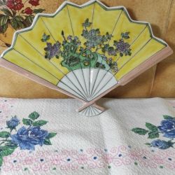 Τασάκι διακοσμητικό «Σχέδιο βεντάλια» από Ιαπωνική πορσελάνη