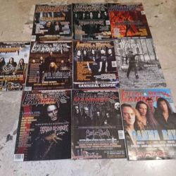Περιοδικά μουσικής Heavy metal (3€ ανά τεύχος)