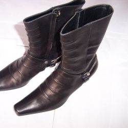 GFF FERRE LADYS BOOTS LEATHER GENUINE NO.40
