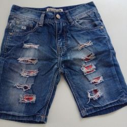 denim jeans σορτς Νο10