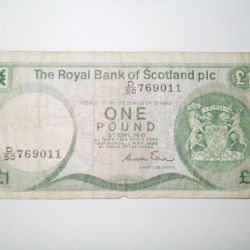 Scotland, 1 Pound, 1986