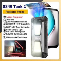 Smartphone Unihertz 8849 Tank 2 Laser Projector 12GB/256GB