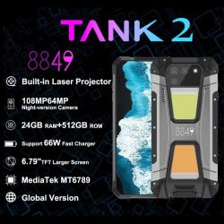 Smartphone Unihertz 8849 Tank 2 Laser Projector 12GB/512GB