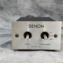 Vintage DENON AU-320 MC Step-up Transformer