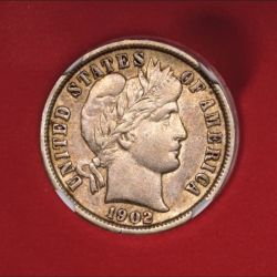 1902 O Ασημένιο Νόμισμα One Dime NGC AU50