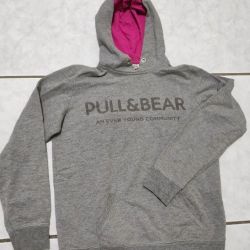 pull and bear μπλούζα φούτερ S.