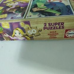 ξύλινο Παζλ 2x50pcs Educa Disney Princess