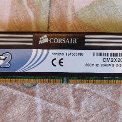 πωλείται: 2x2gb 4gb, μνήμες ράμ - corsair xms2 ddr2 xm2x2048