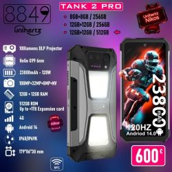 Unihertz 8849 Tank 2 Pro (12GB/512GB) Projector Smartphone