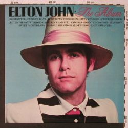 Elton John– The Album. Δίσκος Βινυλίου 1981