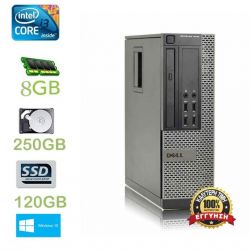 PC-Dell – Intel i3-4150, 4Gb(8Gb) DDR-3 ,SSD-128GB&HHD-250GB