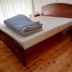 Κρεβάτι υπερδιπλο μέγεθος μασίφ